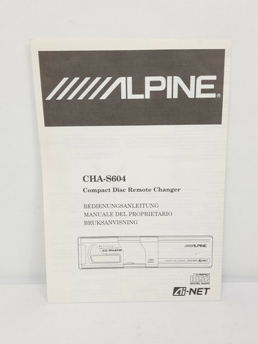 Alpine cha s604 original - alpine,